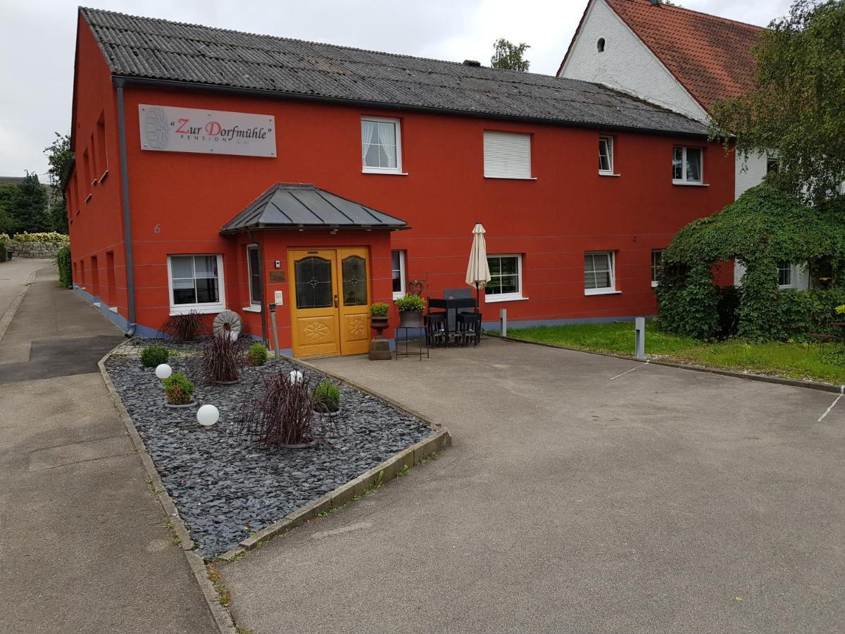 Aislingen Zur Dorfmuhle旅舍 外观 照片